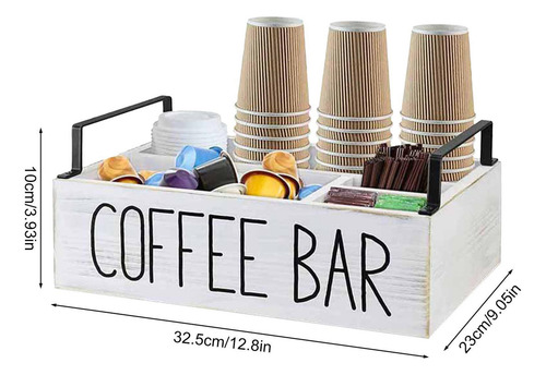 . Estación De Café De Escritorio Soporte For Cápsulas De