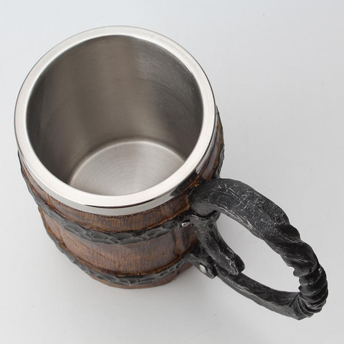 Taza De Material Acero De La Vaso De Del Té De De Natural