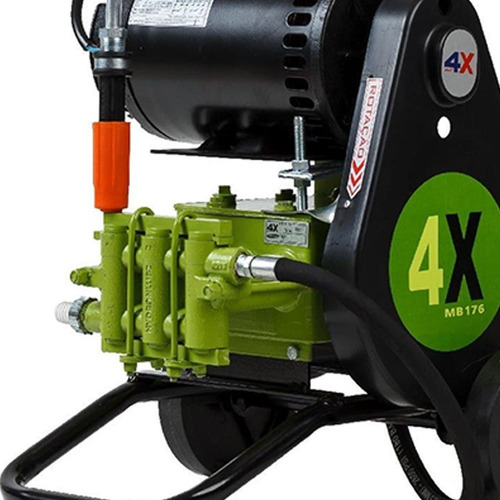 Lavadora Alta Pressão 4x Profissional Mb176 C/ Kit Sucção