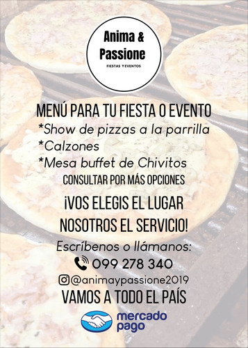 Servicio De Pizzas Y Más..