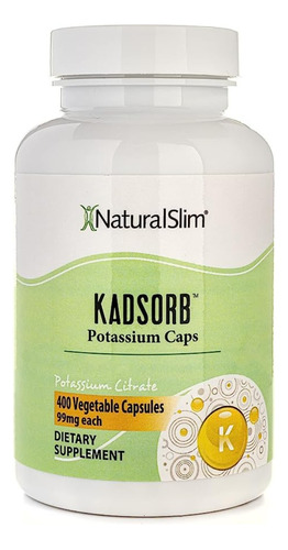 Citrato Potasio Kadsorb Antiestres Natural Slim Frank Suarez