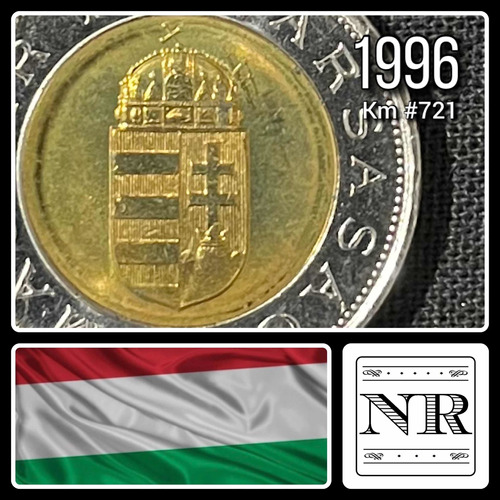 Hungria - 100 Florines - 1996 - Bimetalica - Km # 721