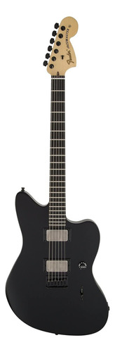 Guitarra eléctrica Fender Artist Jim Root Jazzmaster de caoba black uretano satin con diapasón de ébano