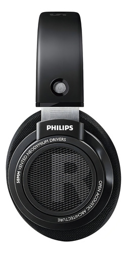 Fone Philips Shp9500 Over-ear Preto Com Cancelamento Preto