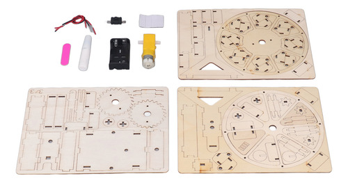 Kit De Construcción De Norias De Madera Para Niños Assembly