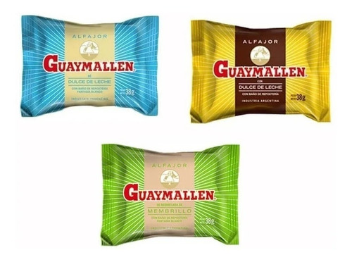 Alfajor Guaymallen X 40u Chocolate Y Leche - Sweet Market