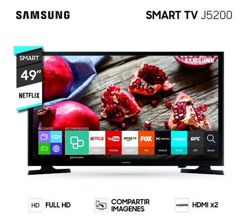 Led Smart Tv Samsung 49  Un49j5200 Fhd