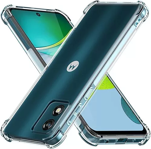 Funda Alto Impacto Para Motorola Moto E13 + Vidrio Templado