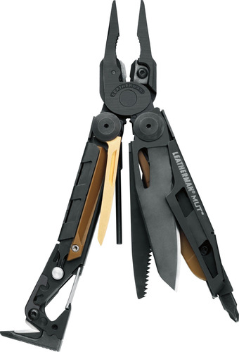 Canivete Leatherman Mut Edc Heavy Duty Lâmina Drop 8cm Preto