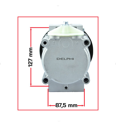 Compressor Ar Ford Ka 1.0 1.6 2006 2007 Delphi