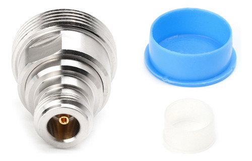 Adaptador Coaxial De Microondas Rf L29 7/16 Din Fêmea Para N