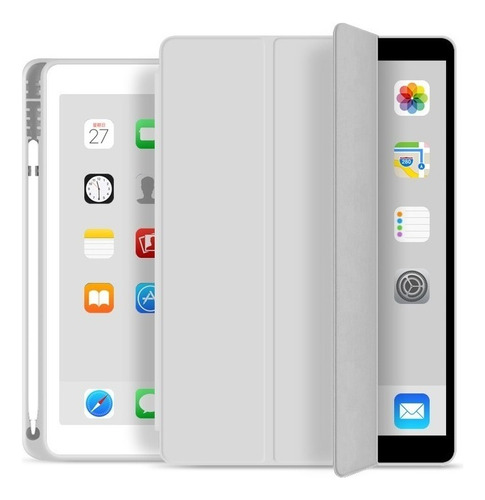 Funda Para iPad 10.2  9° Generación (2021) Ranura Lápiz