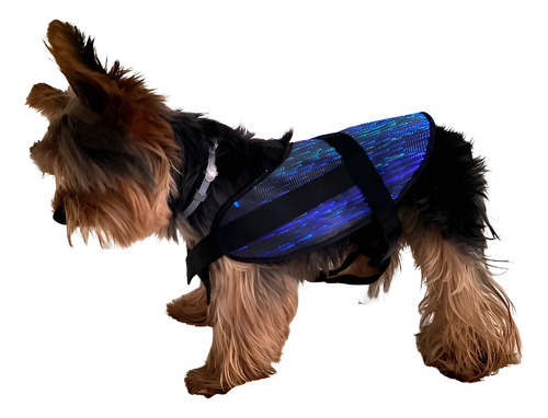Arnes Pechera Con Luz Led Para Perros