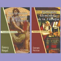 Comprar Hegel Politzer Lote X 2 Filosofía Principios Elementales
