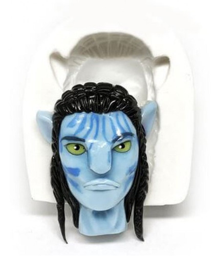 Molde De Silicone Avatar - Rosto Jake