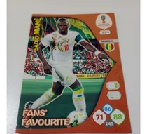 Comprar Carta Sadio Mané Fans Fauvorite Adrenalyn Mundial Rusia 2018
