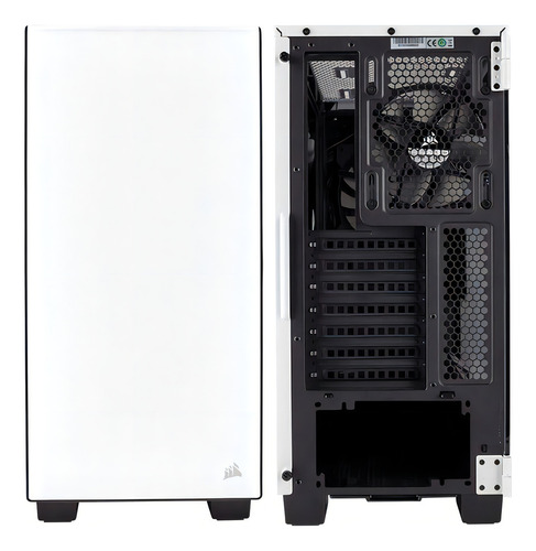 Gabinete Gamer Corsair Carbide 400c Ventana Blanco Usb 3.0