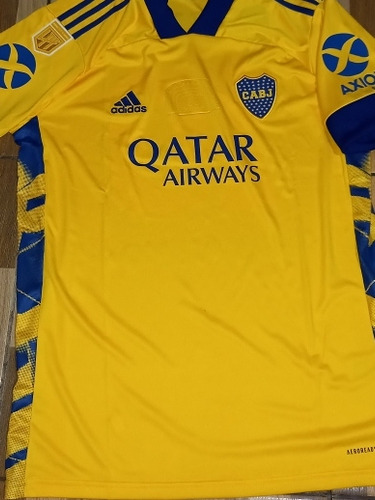 Camiseta De Boca adidas Utileria  Usada 1 Solo Partido.