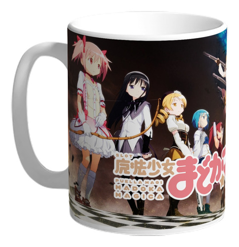 Taza Puella Magi Madoka Magica De Cerámica Anime 