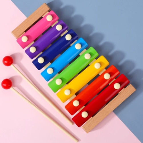 Juguetes Didácticos De Madera Niños Estimulación Pack 6 Uni