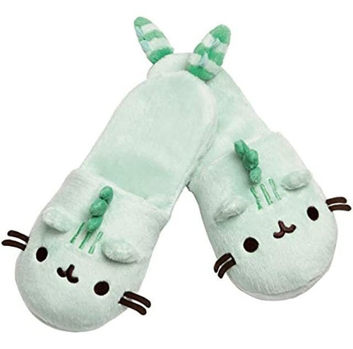 Gund Pusheenosaurus Pusheen - Pantuflas De Dinosaurio De Fe