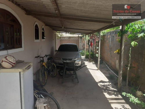 Casa Com 3 Dormitórios À Venda, 80 M² Por R$ 180.000,00 - Samburá - Cabo Frio/rj - Ca0231