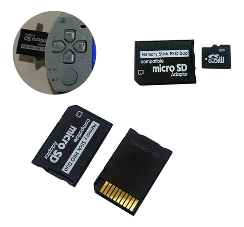 Imagen 7 de 7 de Adaptador Micro Sd A Memory Stick Pro Duo Psp Camaras