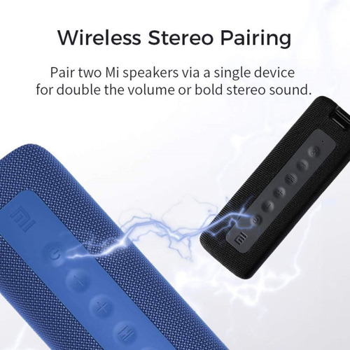 Imagen 2 de 7 de Parlante Xiaomi Mi Portable Bluetooth Speaker 16w