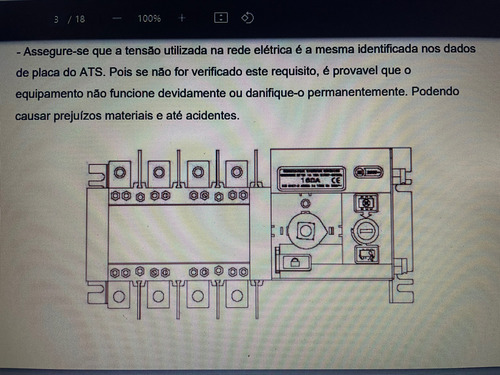 Chave Transferência Automática Tripolar 100a Hglq5-100/3 Jng