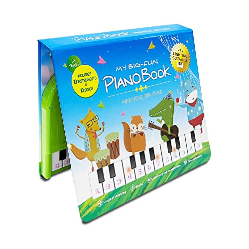 Kids Toys Piano Book - 20 Keys Kids Keyboard Piano Jugu...