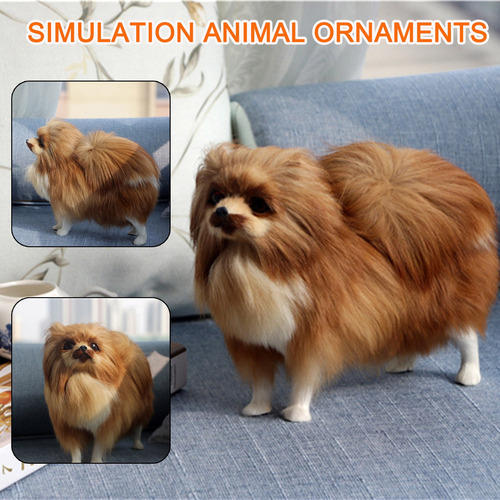 Modelo De Simulación Para Perros F Plush Toys Pomeranian 900