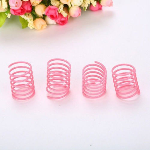 10pcs Mascotas Amplia Durable Grueso Calibre Plástico Colori