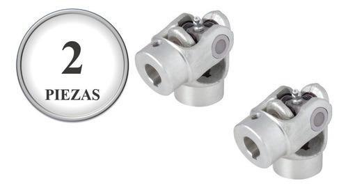2 Nudos Universal Modelo 1 Con Cuñero De 1/4 Weston P