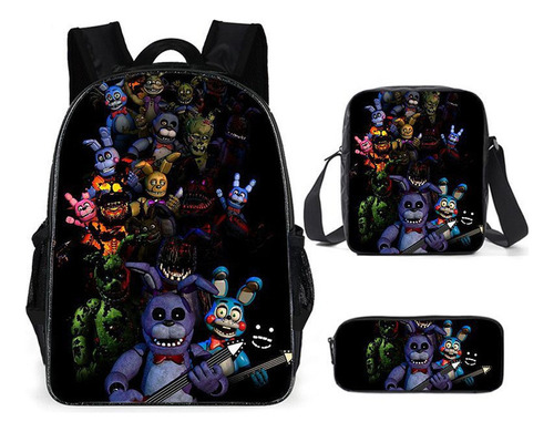 Mochila Tipo Bolígrafo Carin Five Nights At Freddy's A Color 10