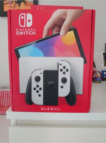 Nintendo Switch Oled - 64gb - 12m Garantia