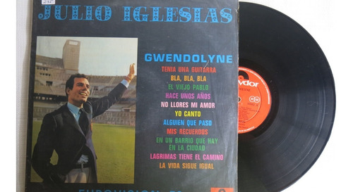 Vinyl Vinilo Lps Acetato Gwendoline Eurovision 70 Julio Igle