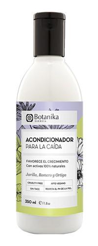 Acondicionador Caída Del Pelo Botanika X 350 Ml Vegano