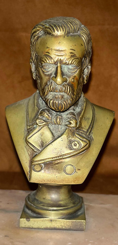 Antiguo Escritorio Marmol Y Bronce Pasteur (Usado)