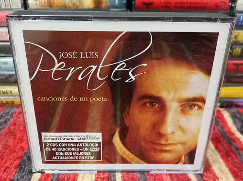 Jose Luis Perales 2 Cd + Dvd Antologia De Exitos Como Nuev