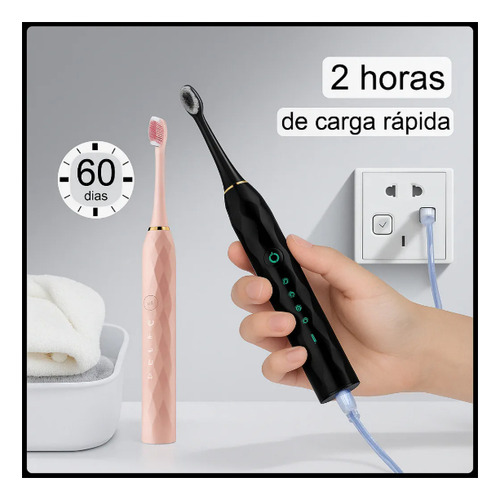 Cepillo Dental Electronico Usb Higienico X-9 10104 Blanco Celeste