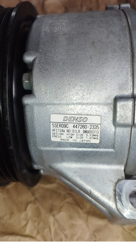 Compresor De Aire De Yaris 2006 En Adelante Original Denso 