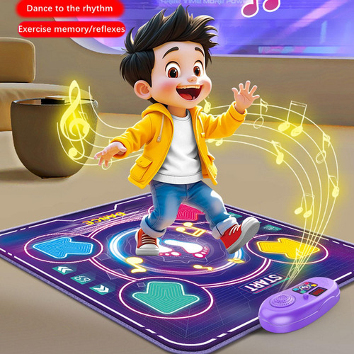 Tapete De Baile, Juguete Musical, Tapete De Juego Luz Doble