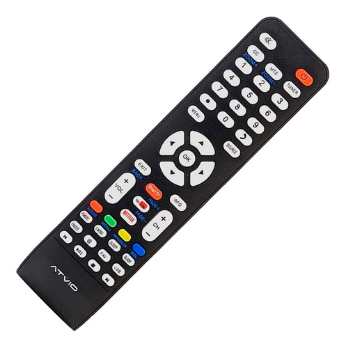 Control Remoto Atvio Smart Tv Atv32sm Serie Lk + Funda Pila