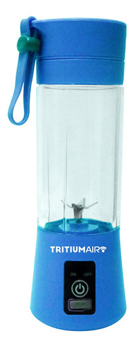 Mini Vaso Licuadora Portatil Usb Recargable 6asp Azul