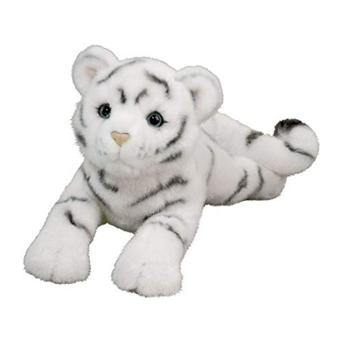 Cachorro De Tigre Blanco Zahara Peluche De Animal Relle...