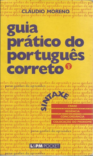 Livro Guia Prático Do Português Correto, Cláudio Moreno