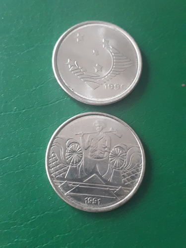 Brasil 1990 1 /5 Cruzeiros Sin Circular (Usado)