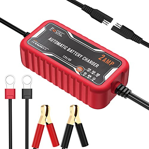 2-amp Automatic Battery Charger, 6v And 12v Smart Car B...