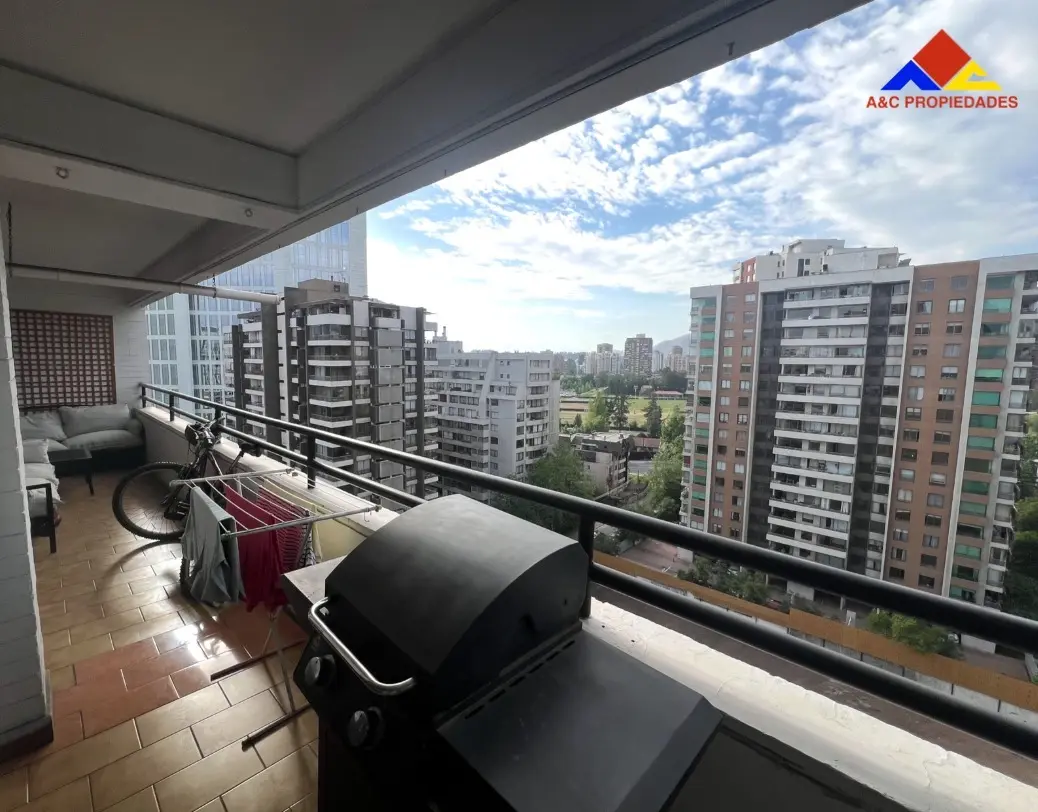 Imagen 2 de 27 de Dep 2d+2b+terraza Omnium Apoquindo Metro Escuela Militar