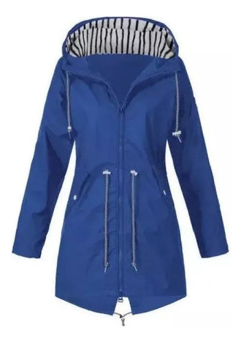 Chubasquero Impermeable Con Capucha Para Mujer